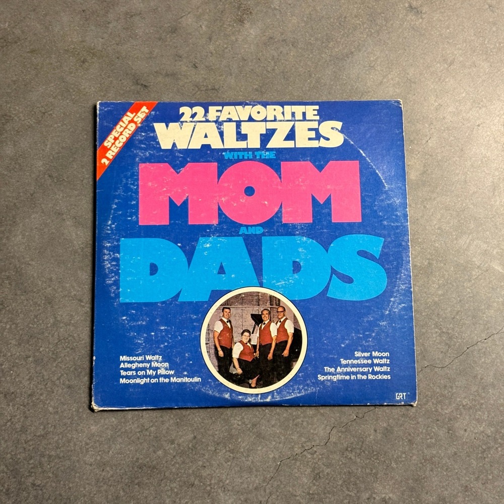 The Mom and Dads 22 Favorite Waltzes 2 LP Vinyl Record Set GRT 2103-716 1976